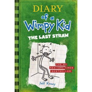 Diary of a Wimpy Kid: The Last Straw by Jeff Kinney, Hardback Book- Good